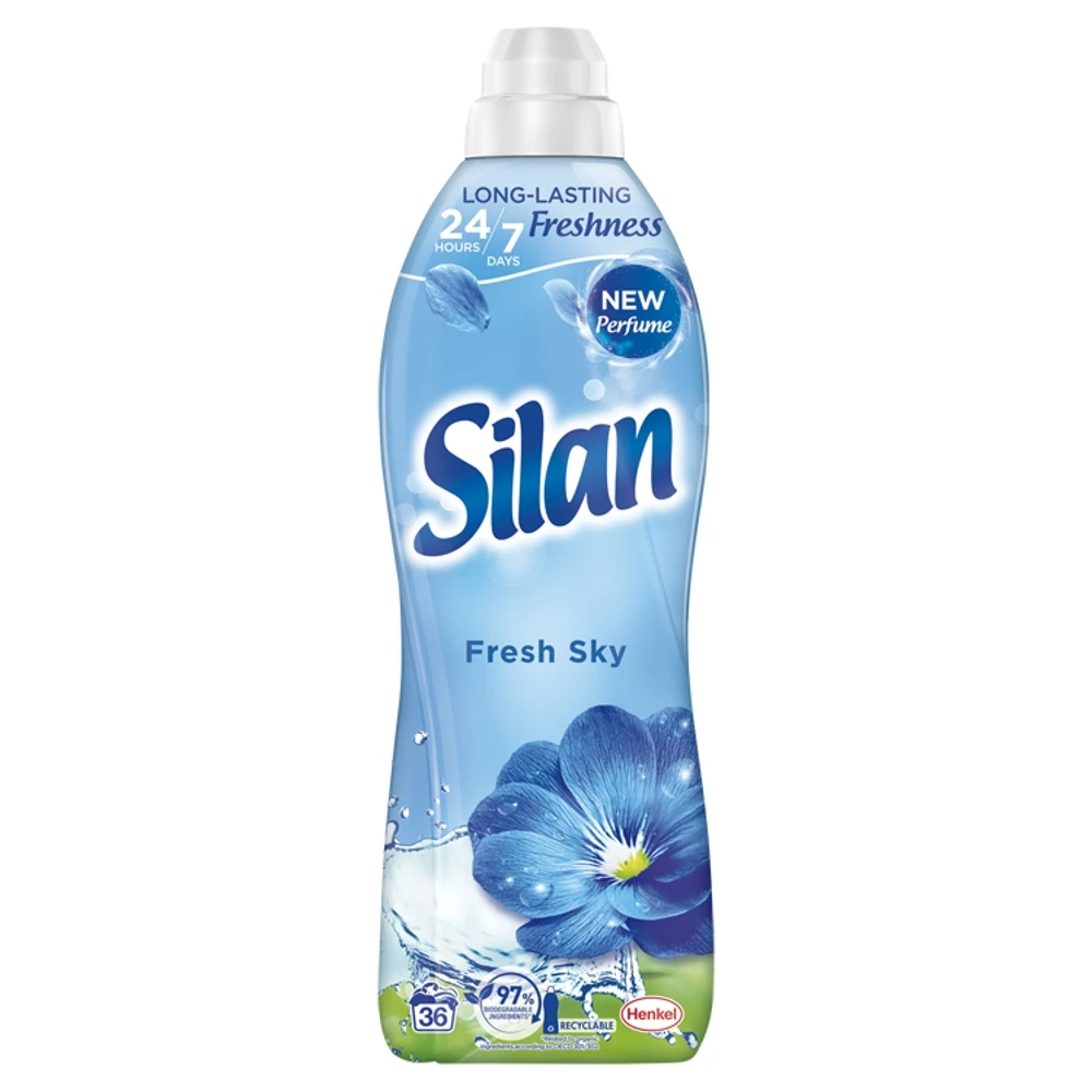 Silan Fresh Sky textilöblítő koncentrátum 36 mosás 900 ml