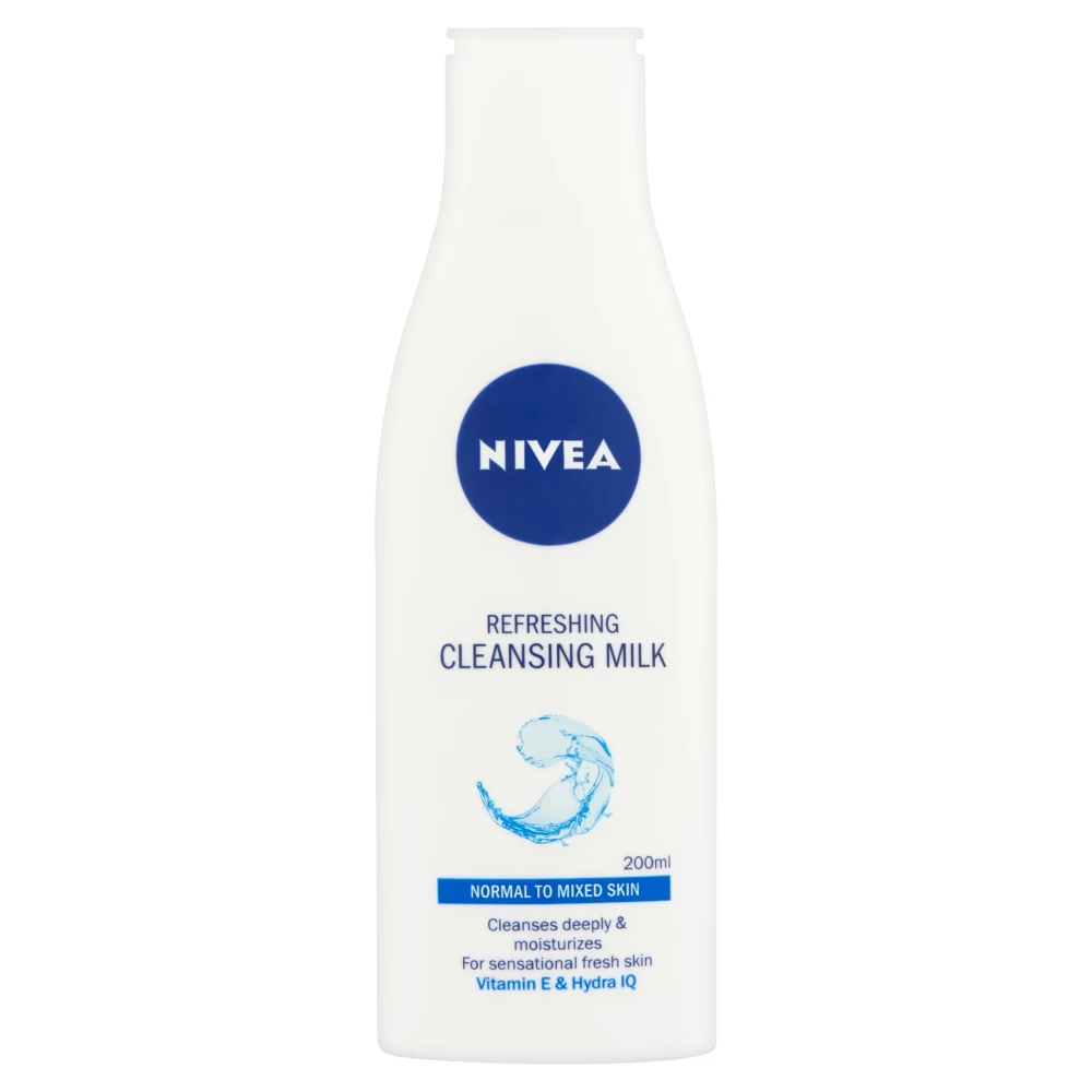 NIVEA frissítő arctisztító tej 200 ml